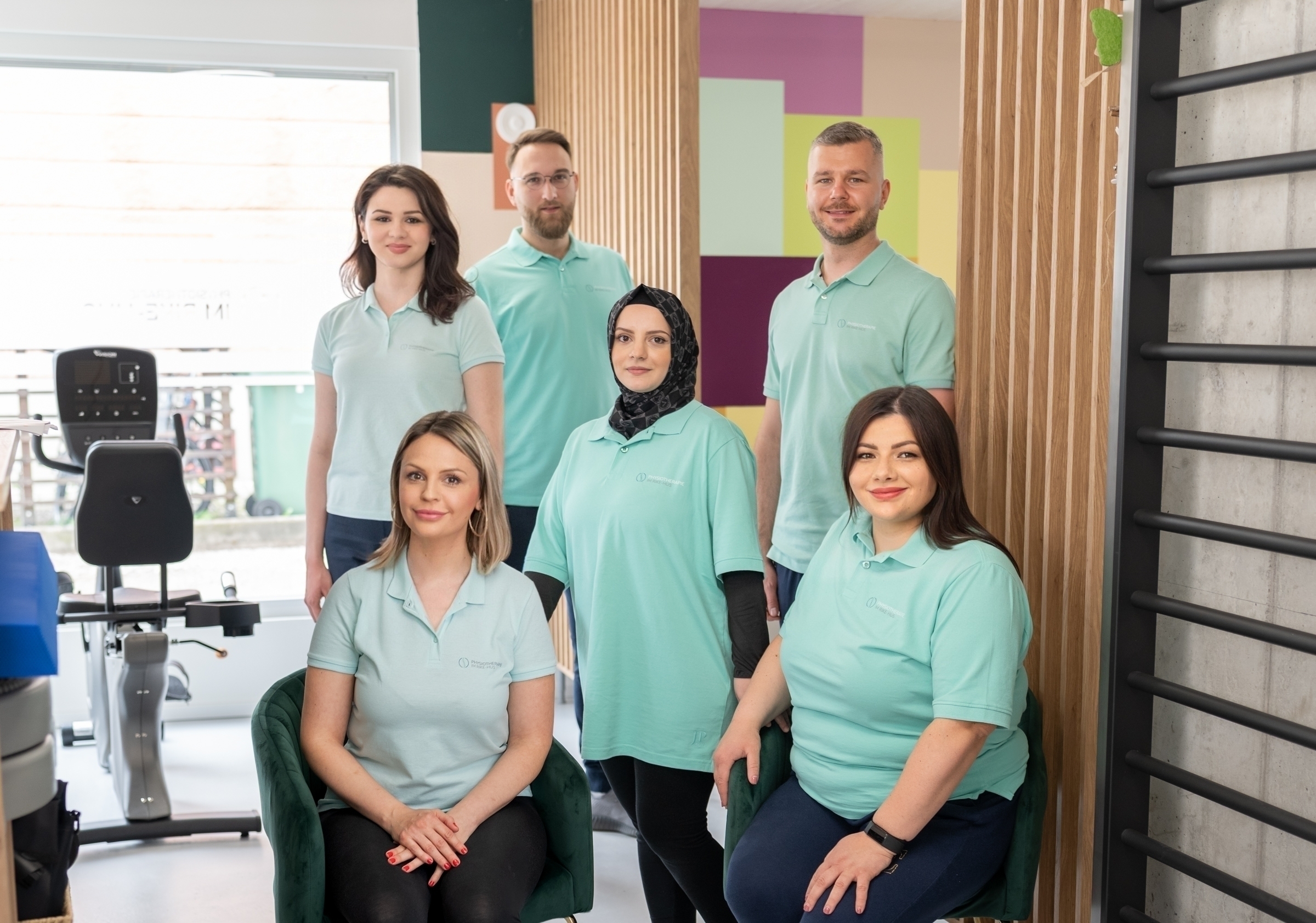 Physiotherapie im Rike-Hus - Teamfoto
